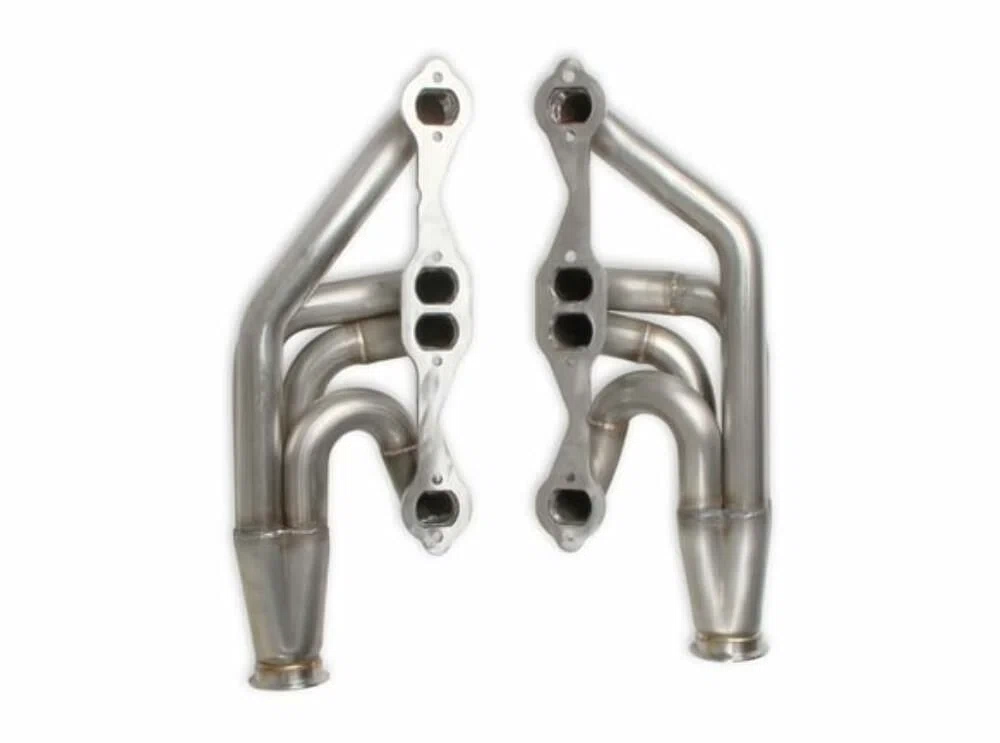 Flowtech Small Block Chevy Turbo Headers - Natural Finish - 11569FLT